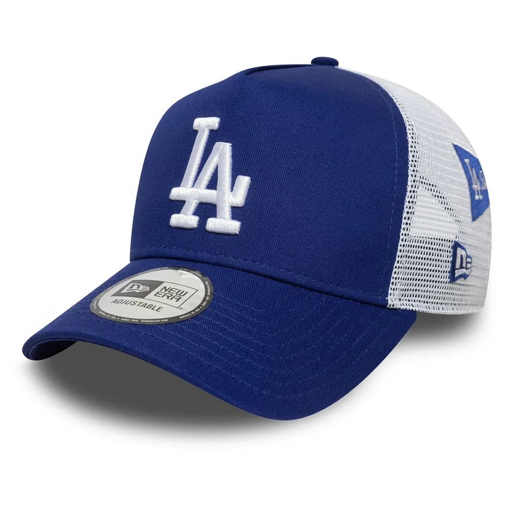 New Era Multi Patch Trucker Los Angeles Dodgers Dark Blue Cap (One Size)