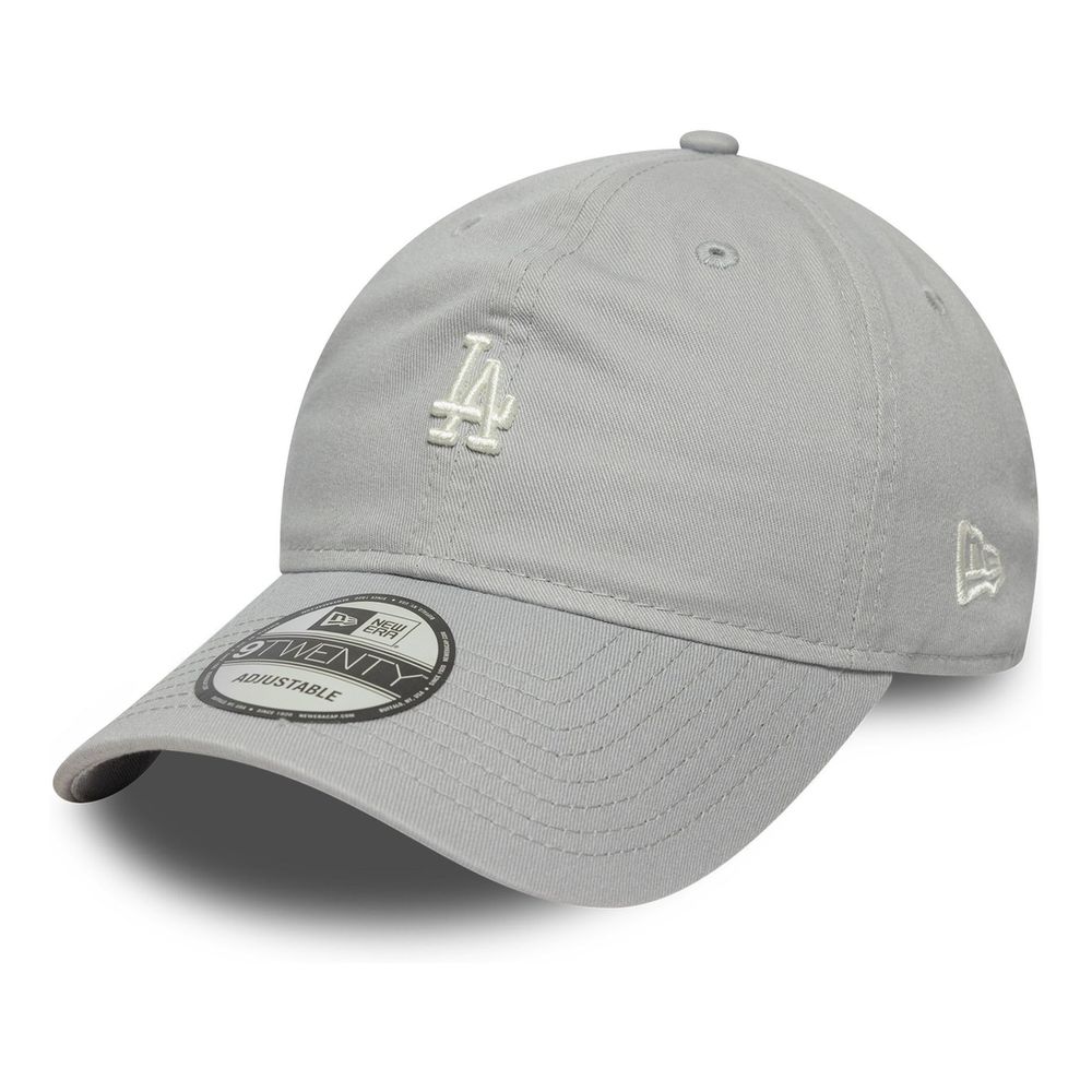 New Era Team Mini Logo 9Twenty Los Angeles Dodgers Grey Cap (One Size)