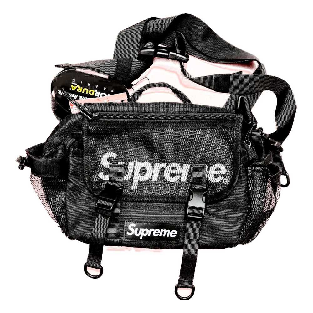 Supreme (SS20) Mesh Side Bag - Black
