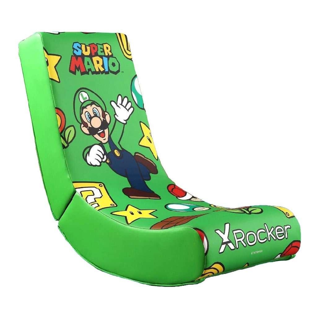 X-Rocker Nintendo Video Rockers - Luigi Power Up Edition