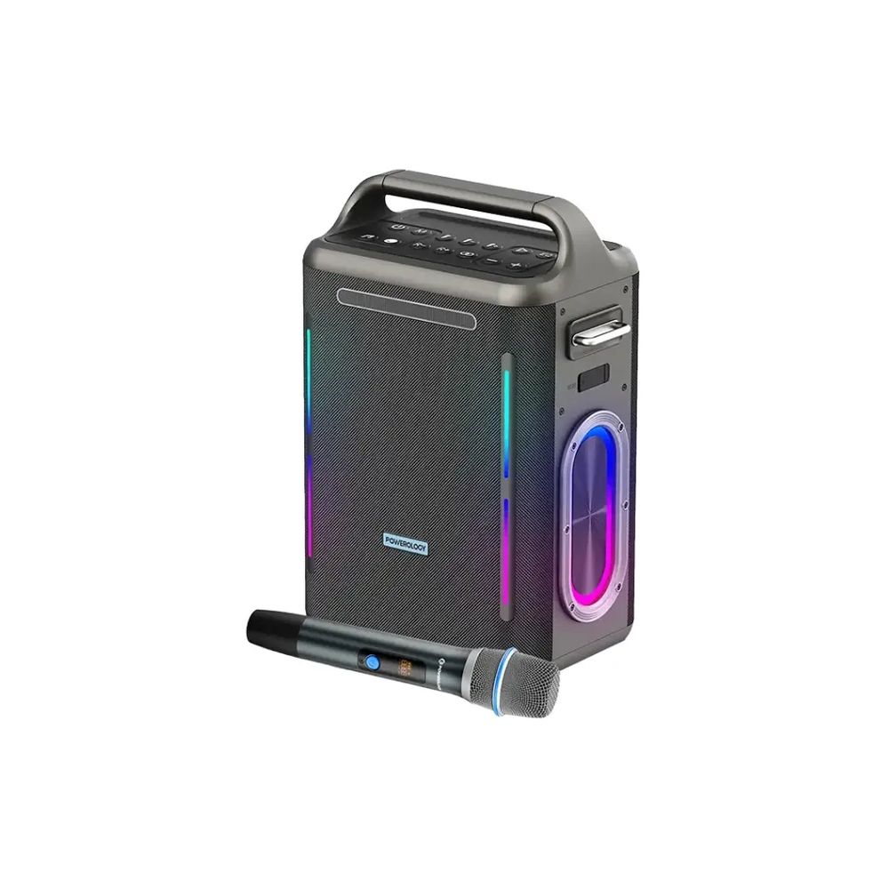 Powerology Karaoke Party Speaker - Black