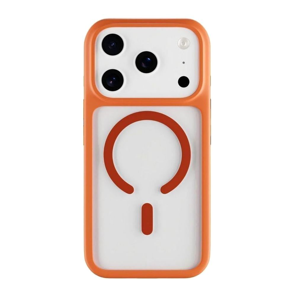 HYPHEN RIFT Impact Frame MagSafe Case - Tangerine - iPhone 17 Pro - 6.3
