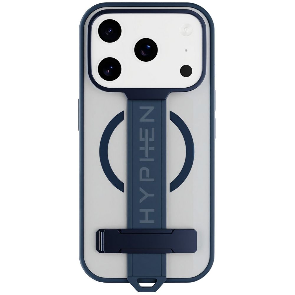 HYPHEN FLEX Grip & Stand MagSafe Case - Indigo - iPhone 17 Pro Max - 6.9