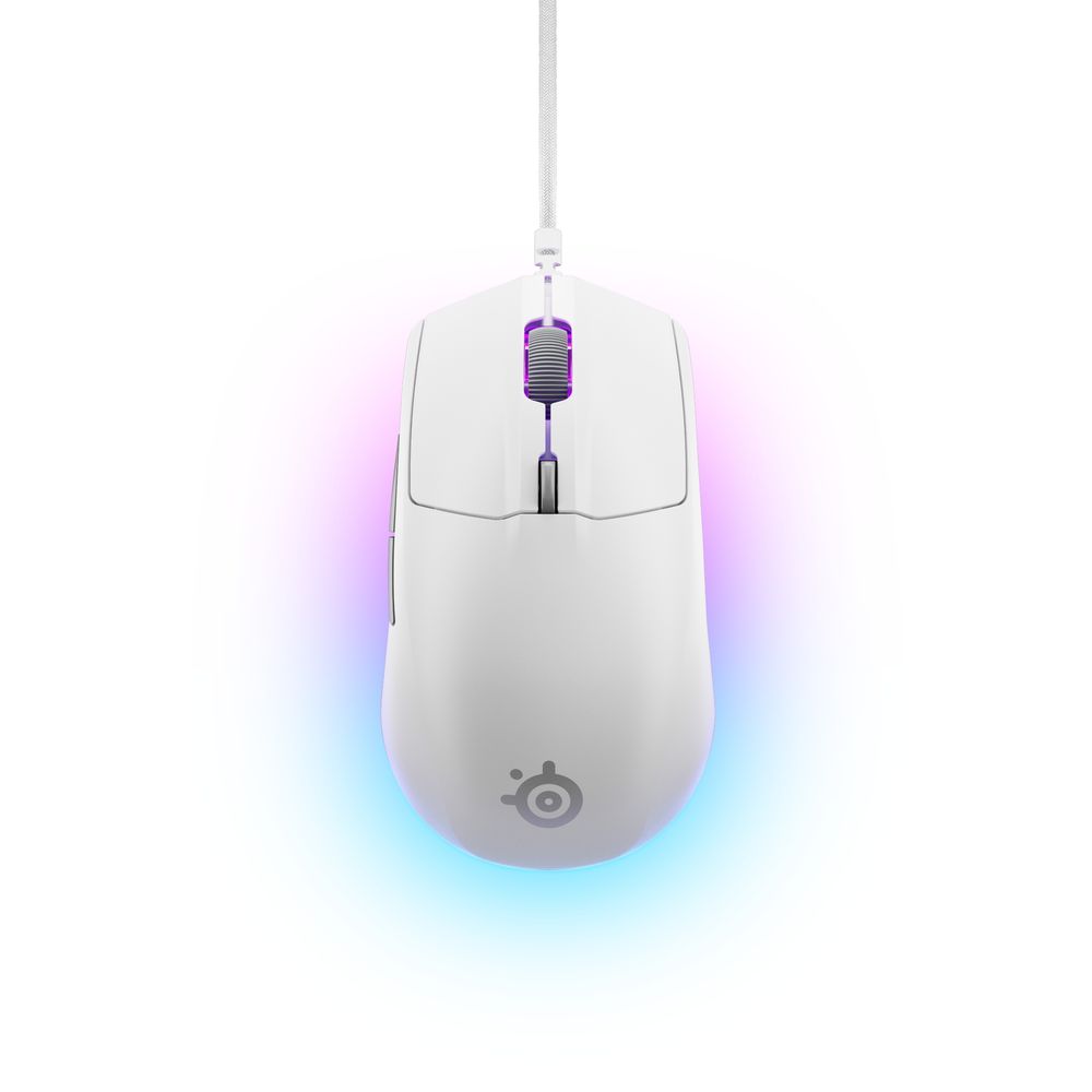 Steelseries Rival 3 Gen 2 Wired Gaming Mouse - White