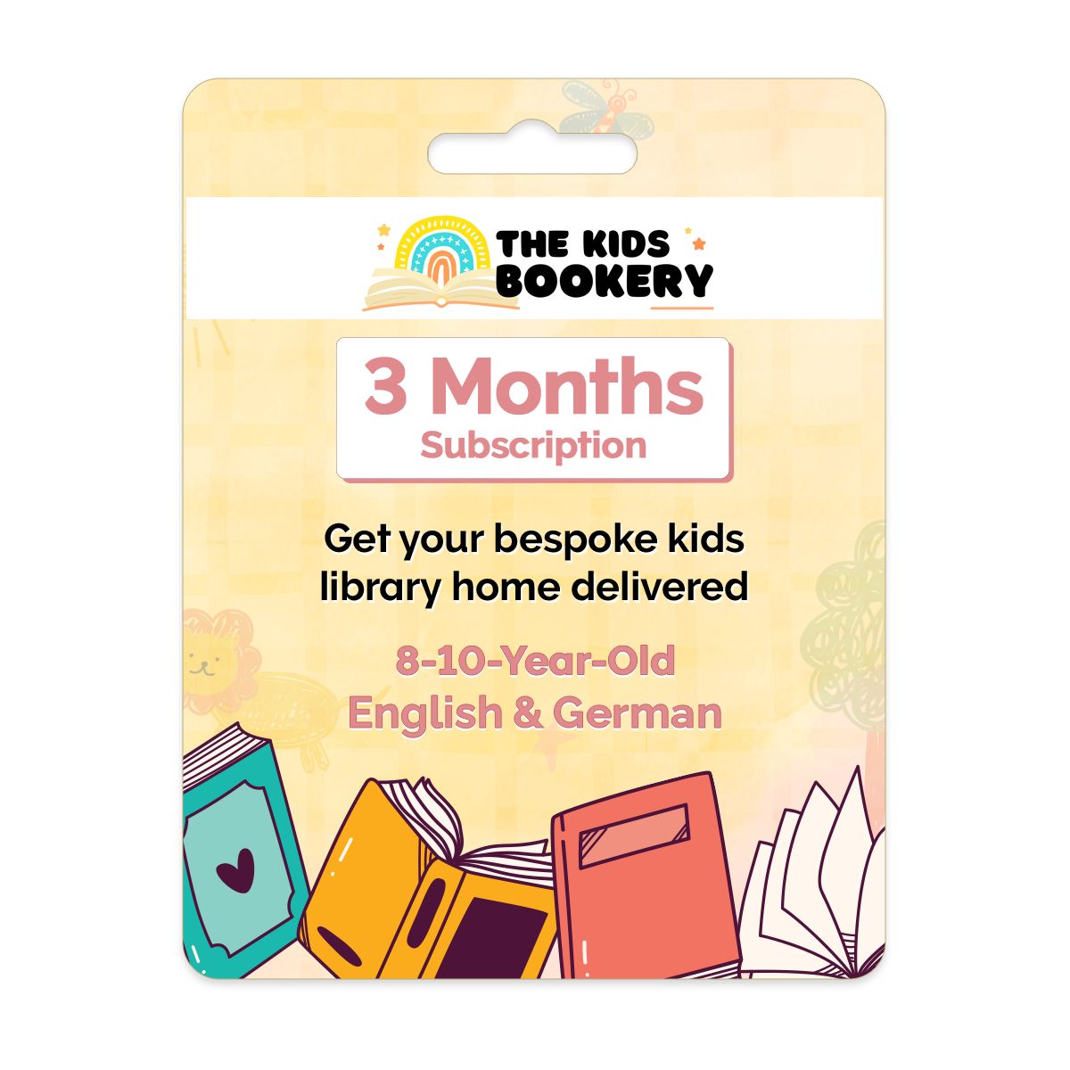 The Kids Bookery - 3 Months Kids Books Subscription - English & German (8 to 10+ Years)