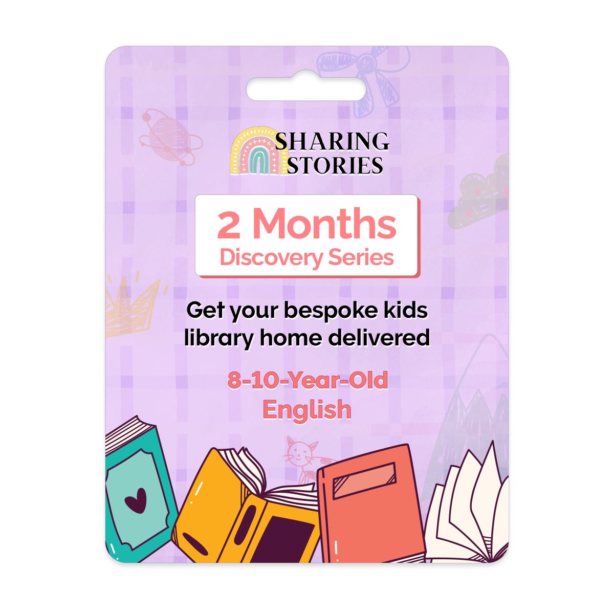 The Kids Bookery - 2 Months Kids Books Subscription - English (8 to 10+ Years)