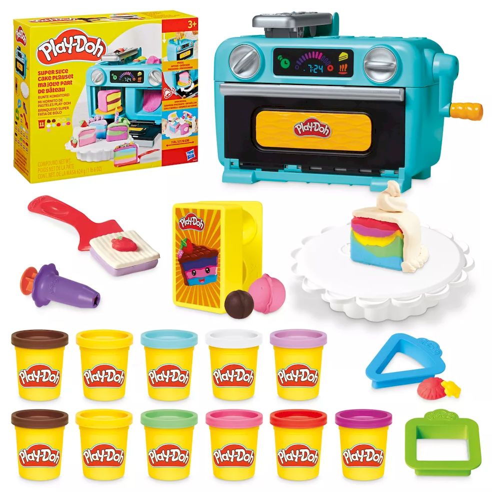 Hasbro Play-Doh Super Slice Cake Playset