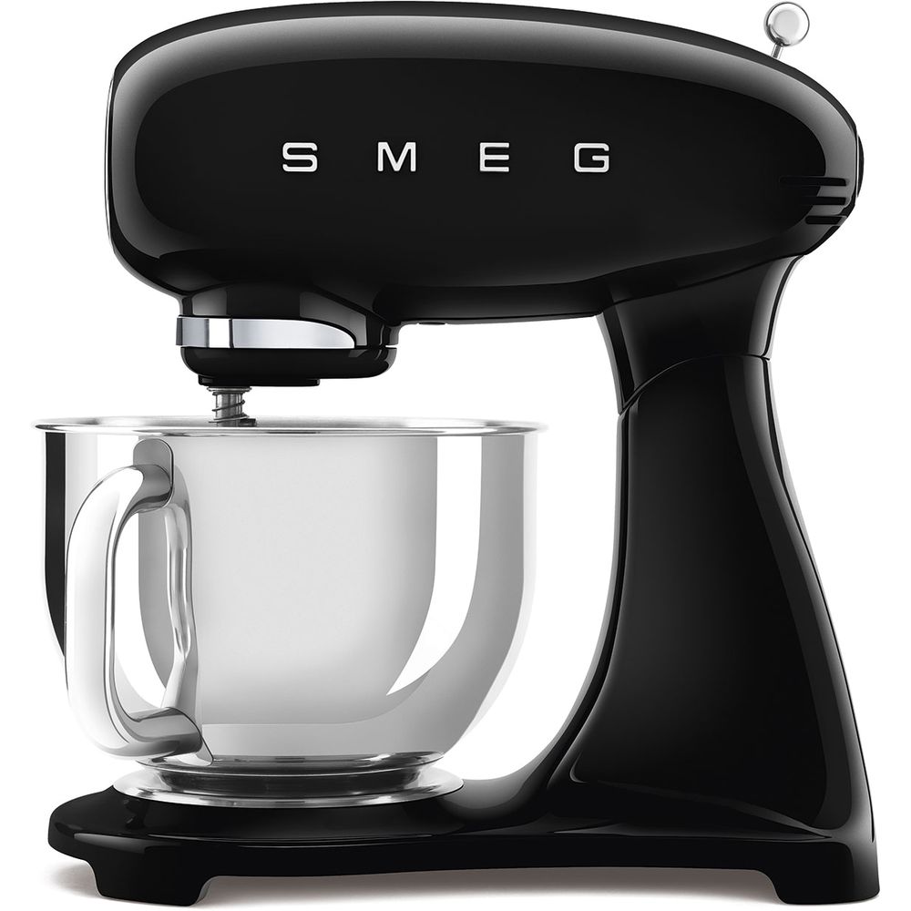 SMEG SMF03BLUK Stand Mixer Full Color With Stainless Steel Bowl - Black