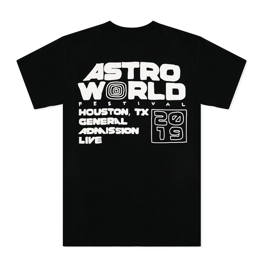 Travis Scott Astrofest Staff 2019 Tee - M