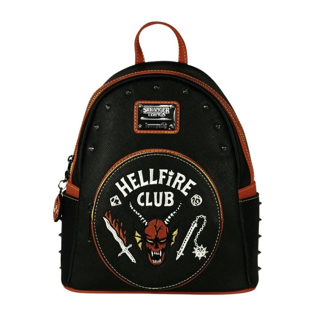 Loungefly Leather Netflix Stranger Things Hellfire Club Mini Backpack