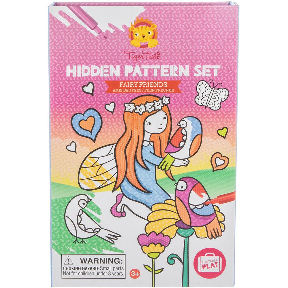 Tiger Tribe Hidden Pattern - Seek & Find Puzzle Book