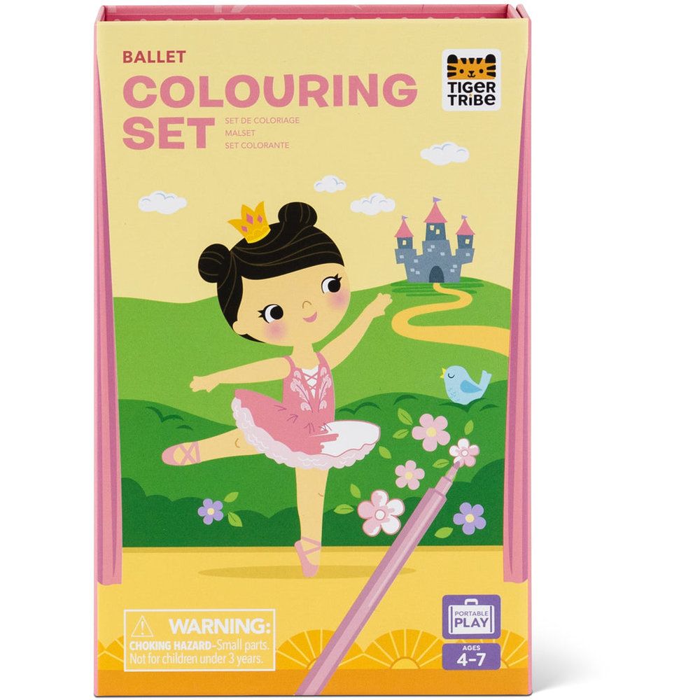 Tiger Tribe Coloring Set - Ballet
