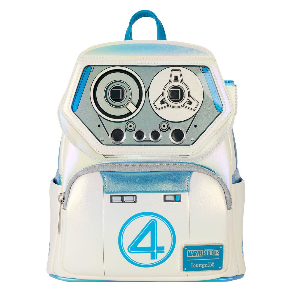 Loungefly Leather Marvel Fantastic 4 Blue Moon Mini Backpack