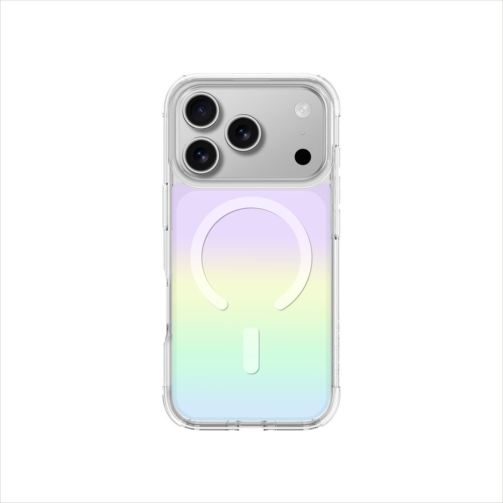 Amazingthing Minimal Magsafe Drop Proof Case For iPhone 17 Pro 6.3-Inch - Rainbow