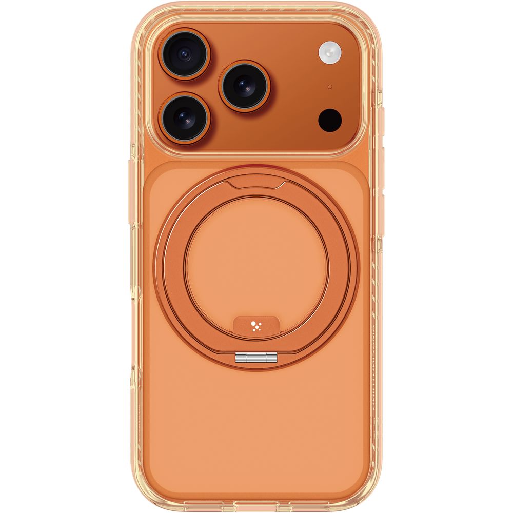Amazingthing Titan Pro Magspin Drop Proof Case For iPhone 17 Pro 6.3-Inch - Orange