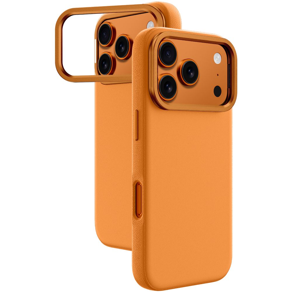 Amazingthing Glamour Allskin Magsafe Drop Proof Case For iPhone 17 Pro Max 6.9-Inch - Orange