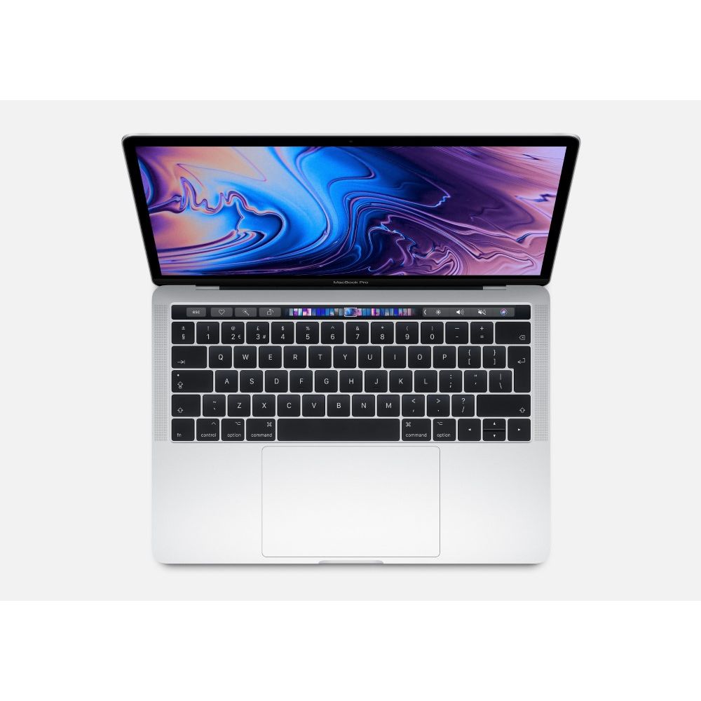 Apple MacBook Pro 13-inch with Touch Bar Silver 2.4GHz Quad-Core 8th-Generation Intel-Core i5/512GB (Arabic/English)