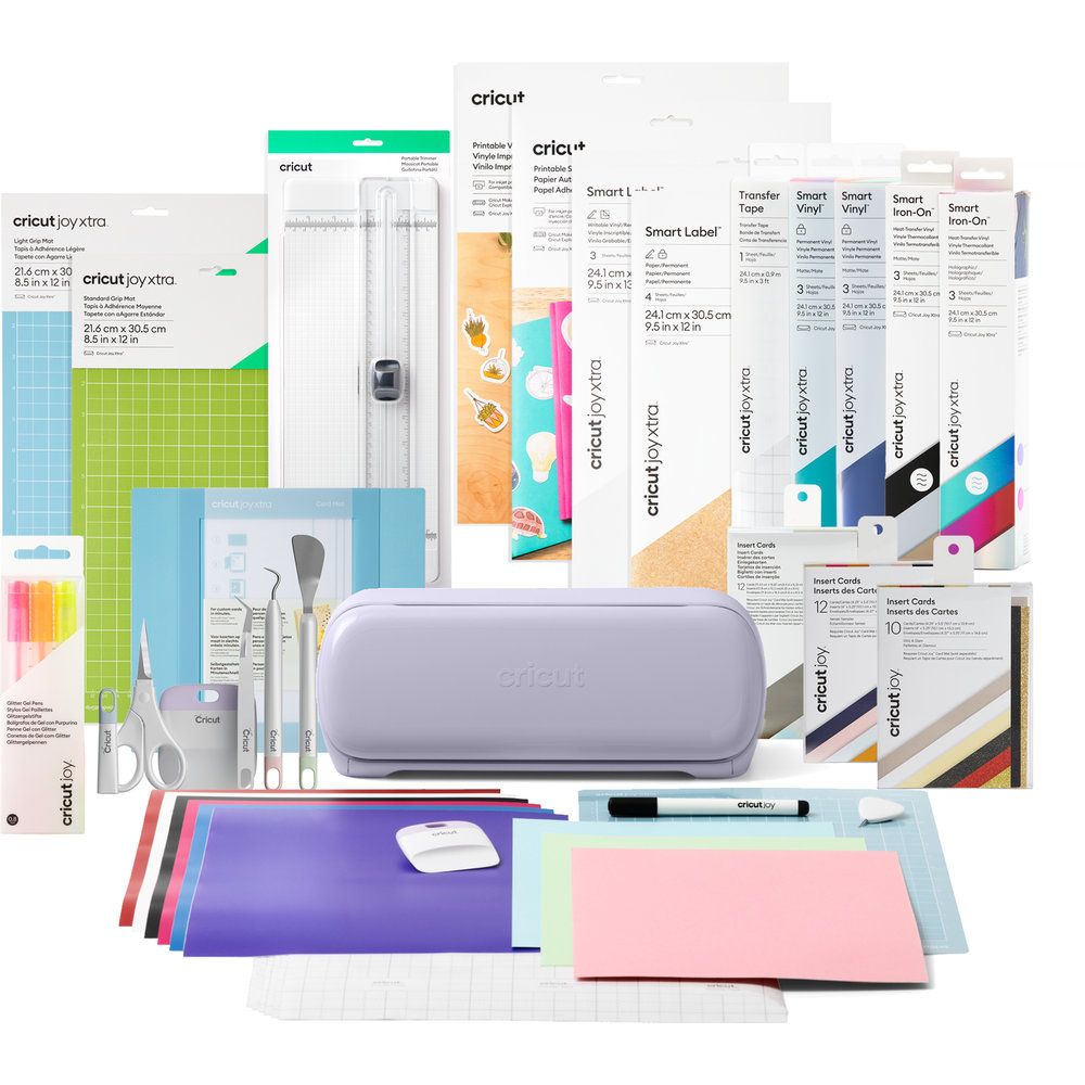 Cricut Joy Xtra Basics Bundle Lavender Emea