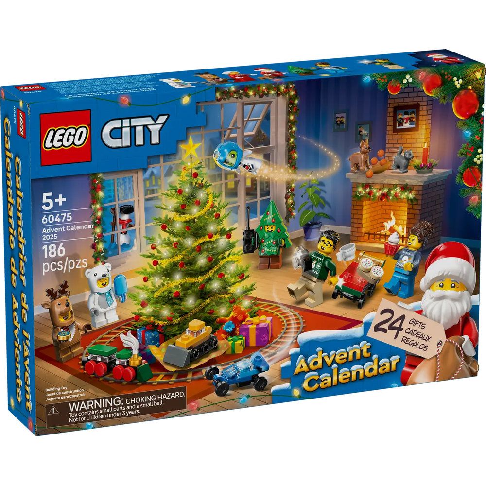 Lego City Advent Calendar 2025 60475 - (186 Pieces)
