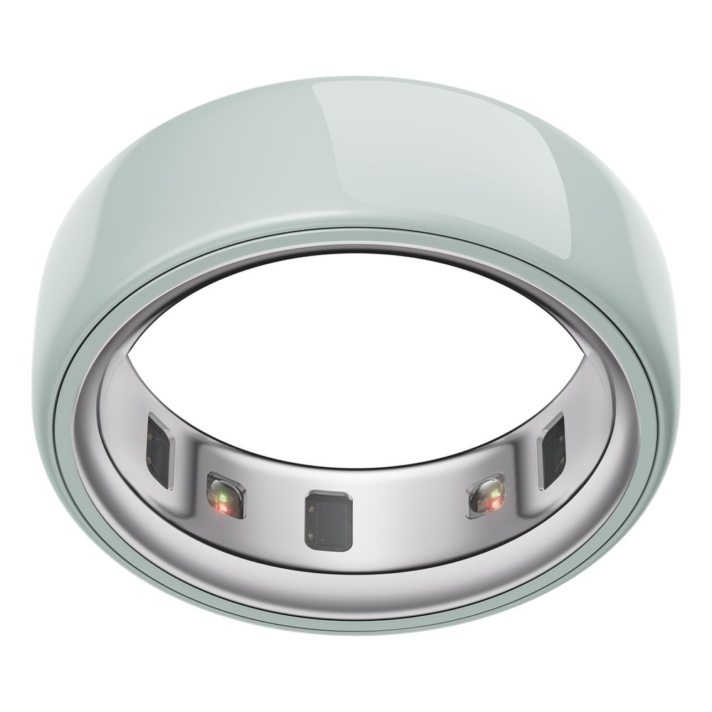 Oura Ring 4 Ceramic Smart Ring Health Activity Tracker - Tide (Ring Size 8)