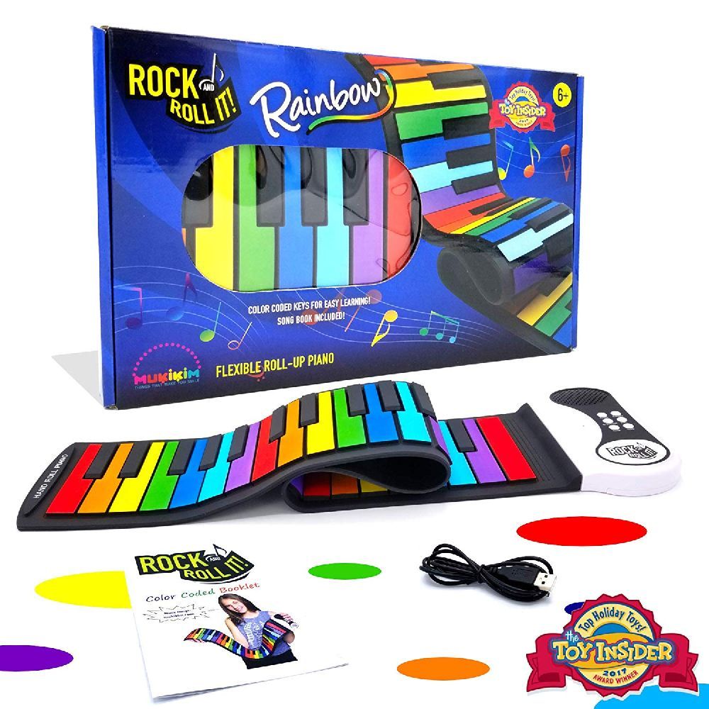 MukIKim Rock and Roll It Piano Rainbow