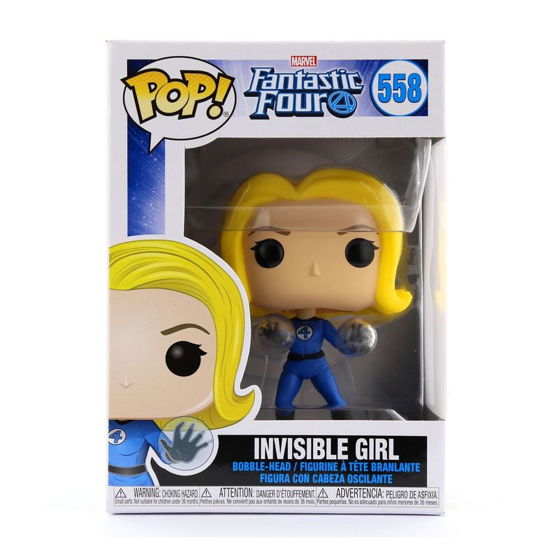 Funko Pop Marvel Fantastic Four Invisible Girl Vinyl Figure