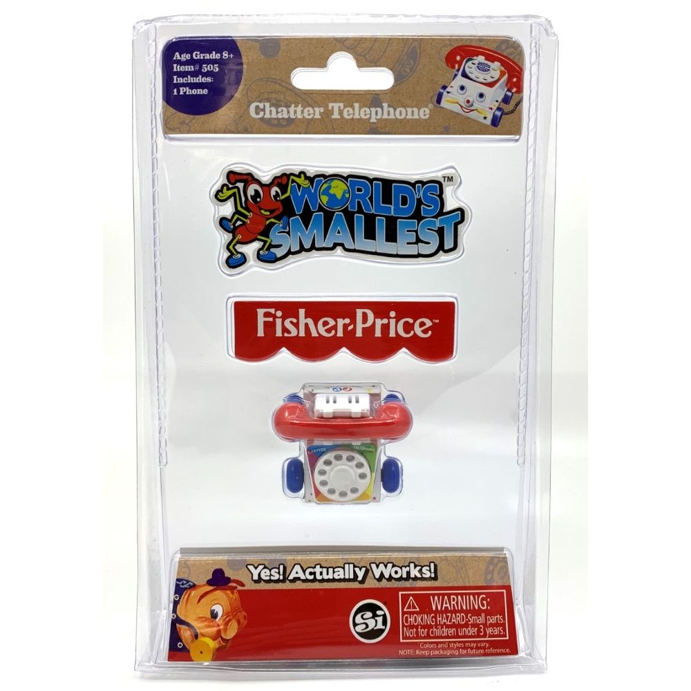 Worlds Smallest Fisher Price Classic Chatter Phone