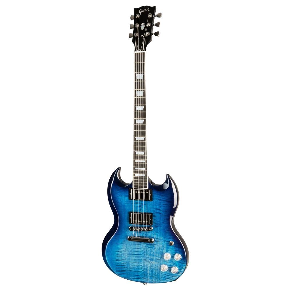 Gibson SG Modern Electric Guitar - Blueberry Fade (Includes Hardshell Case)
