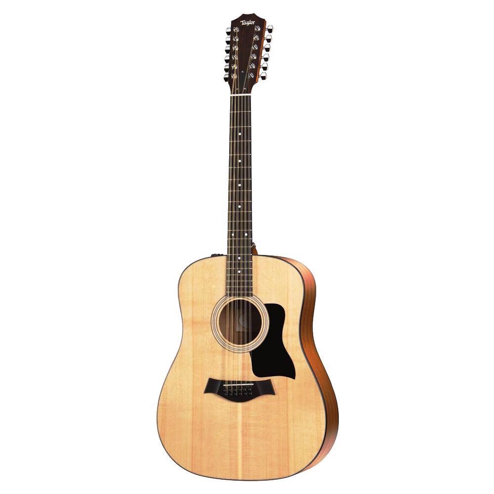 Taylor 150E Dreadnought 12-String Acoustic-Electric Guitar - Natural (Includes Taylor Gig Bag)