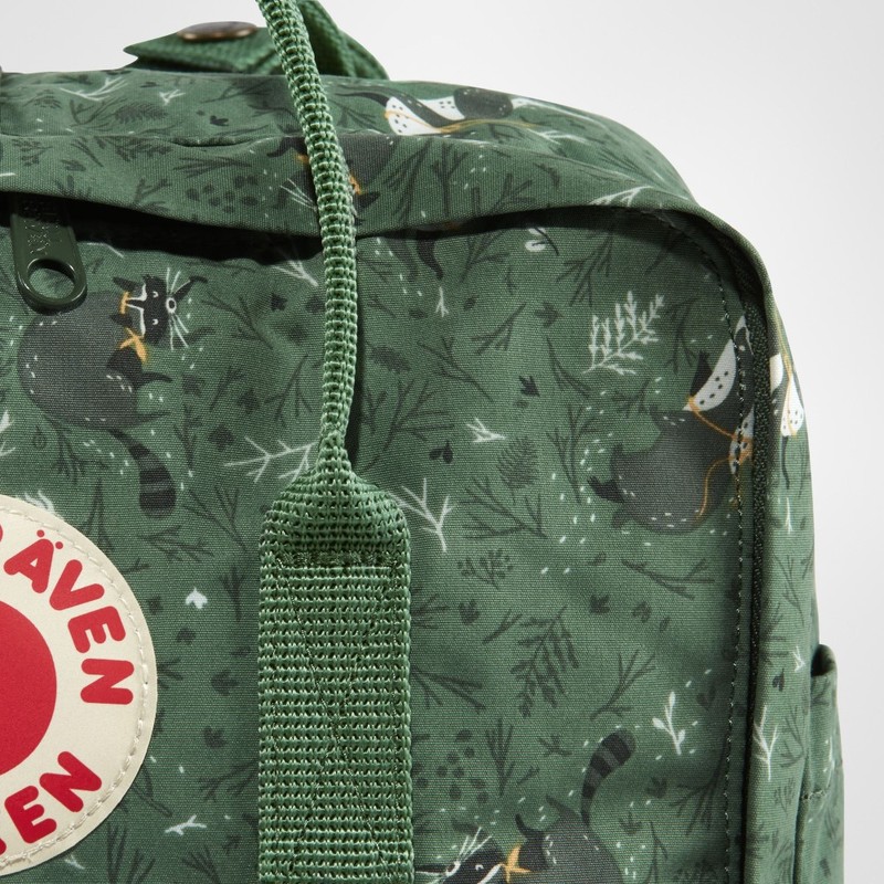 Fjallraven Kanken Art Backpack Green Fable