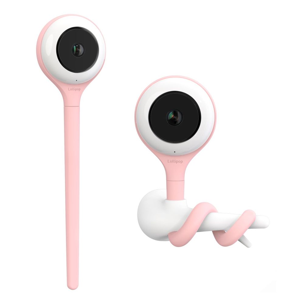 Lollipop Cotton Candy Pink Smart Baby Monitor