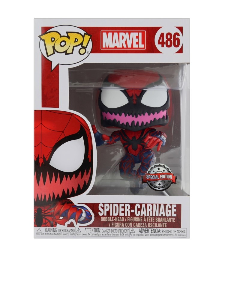 Funko Pop Marvel Spider Carnage Exc Vinyl Figure