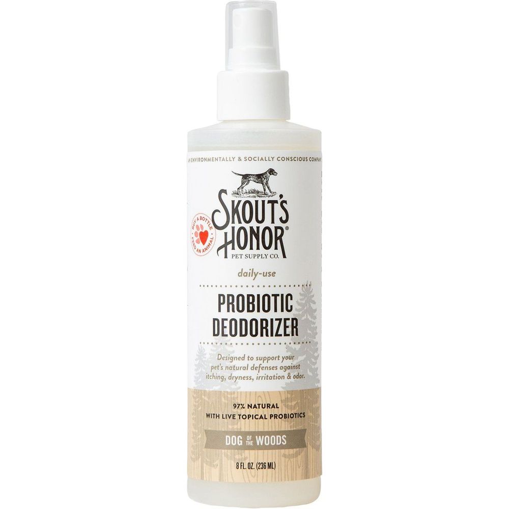 Skouts Honor Probiotic Daily Use Dog Deodorizer - Dog of the Woods 235 ml