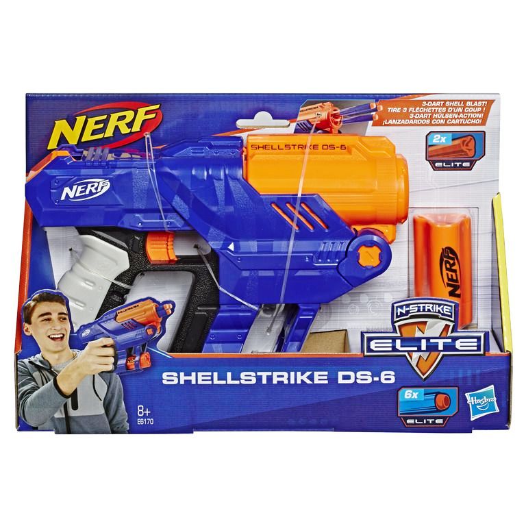 Nerf Elite Shellstrike DS-6