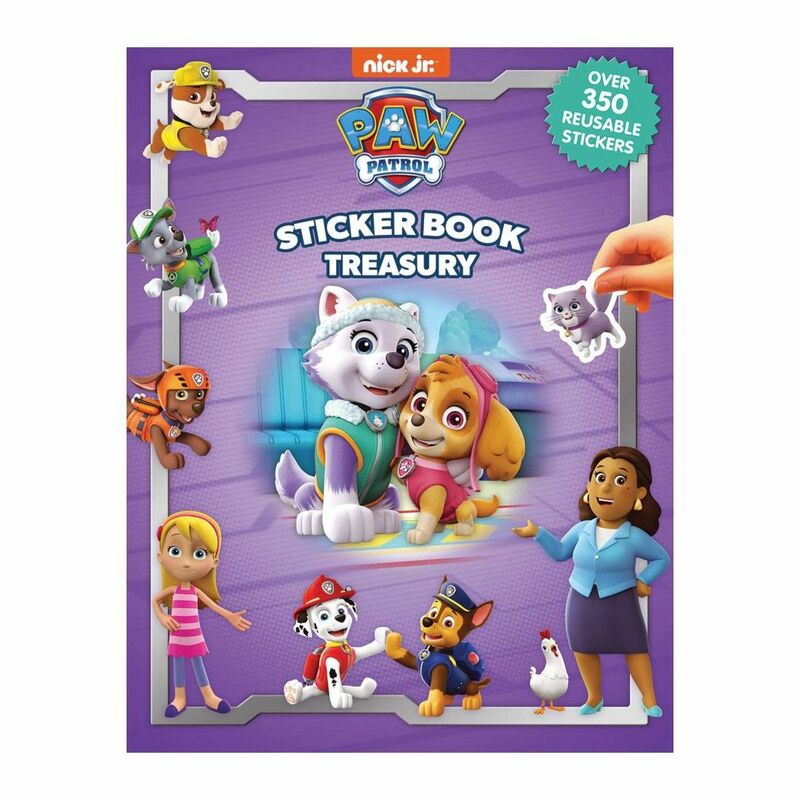 Nick Paw Patrol Girls Sticker Book Treasury | Phidal Nick Paw Patrol Girls Sticker Book Treasury | Phidal