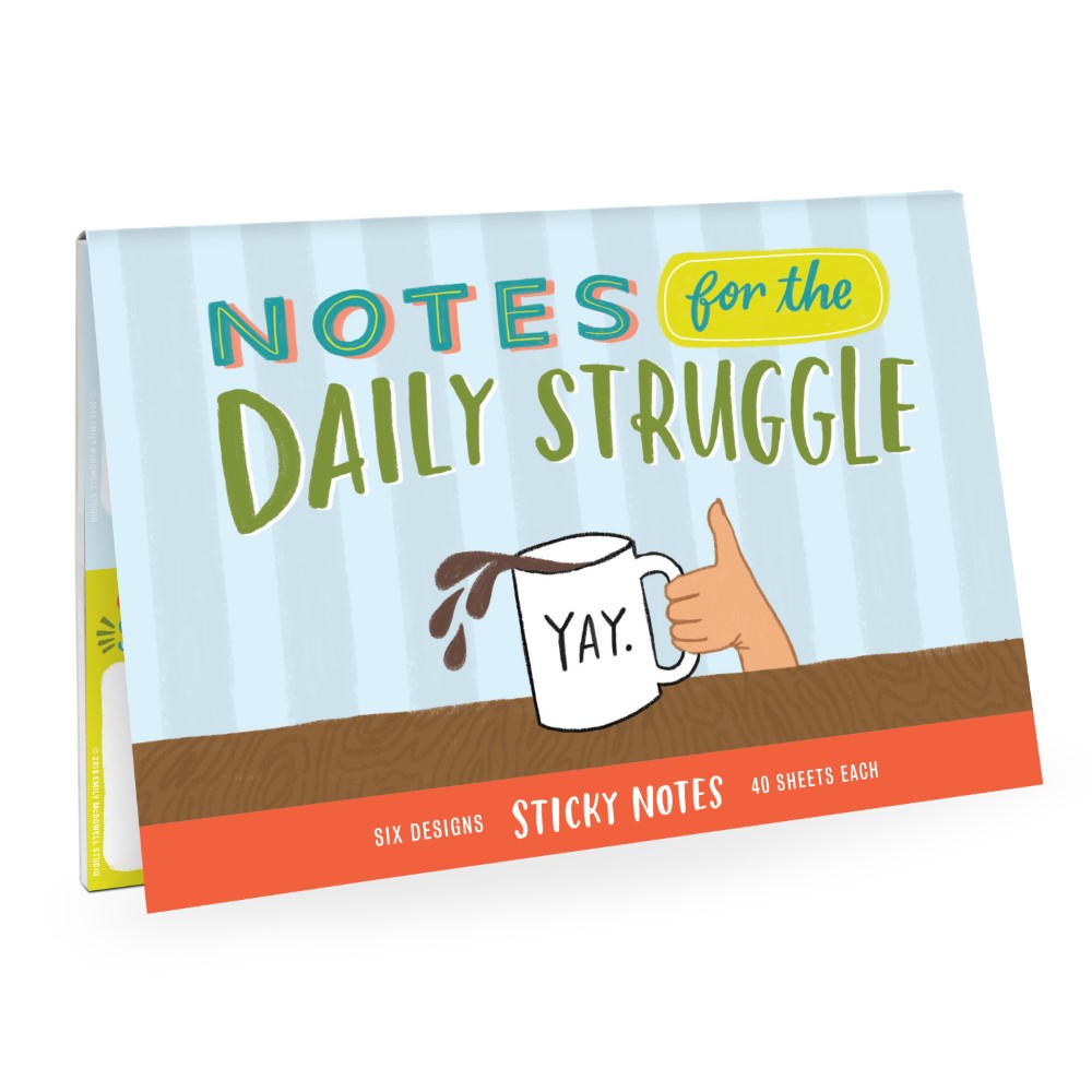 Emily Mcdowell Daily Struggle Sticky Note Packet
