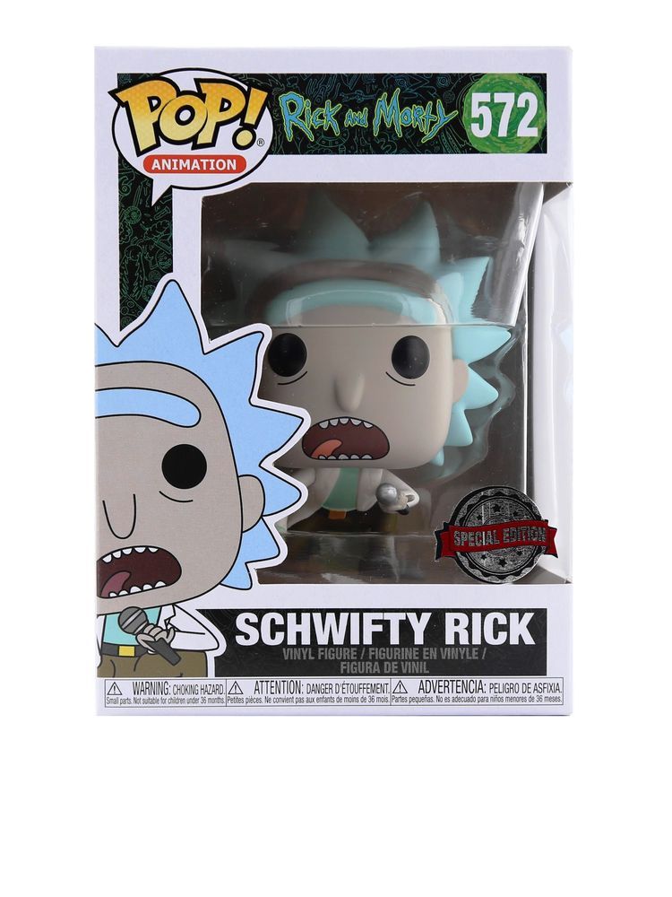 Funko Pop Animation Rick & Morty S6 Get Schwifty Rick Vinyl Figure