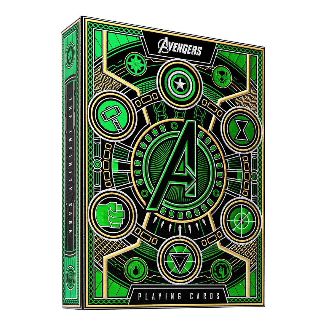 Theory11 Marvel Avengers Playing Cards - Green