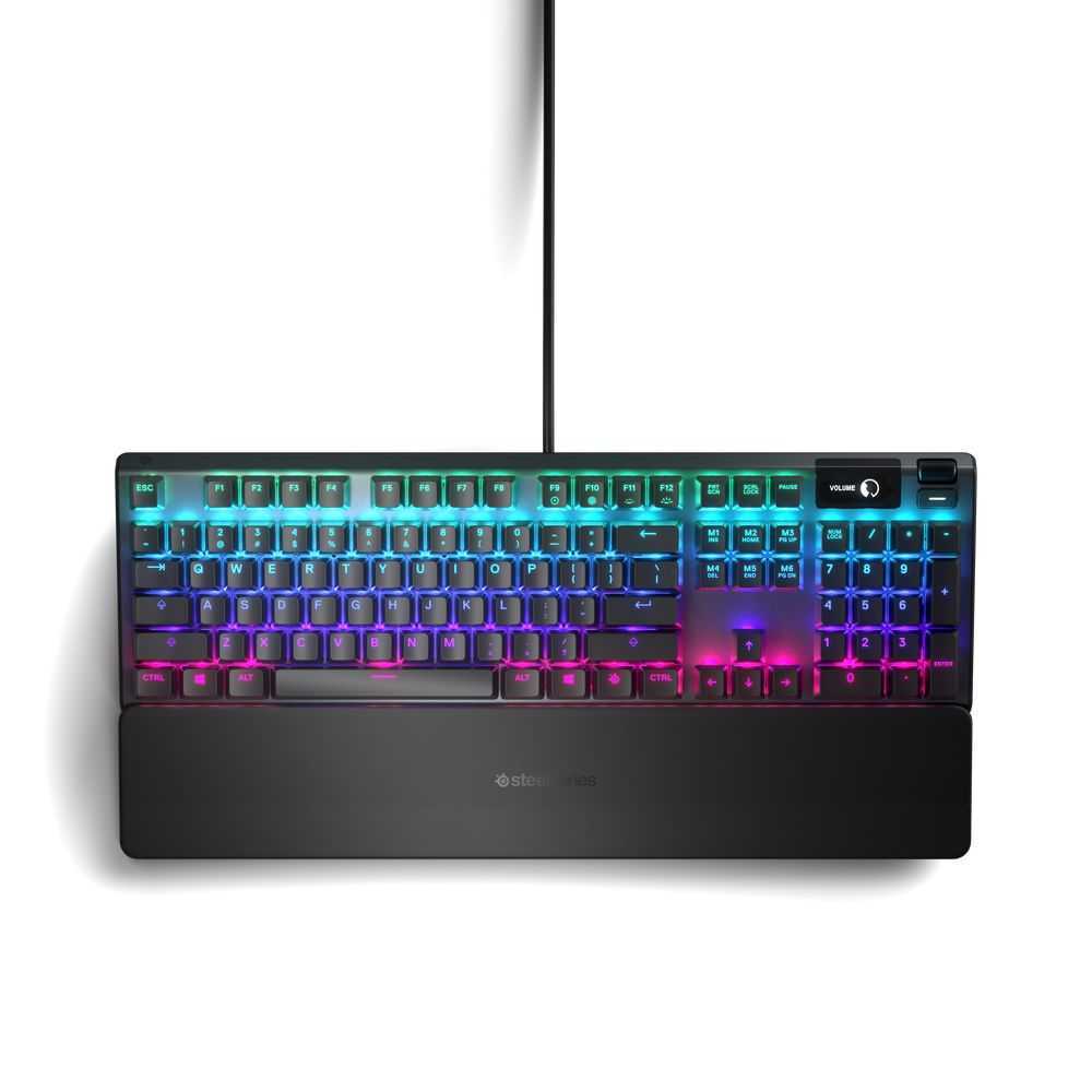 لوحة مفاتيح الألعاب SteelSeries Apex 5 الميكانيكية الهجينة
