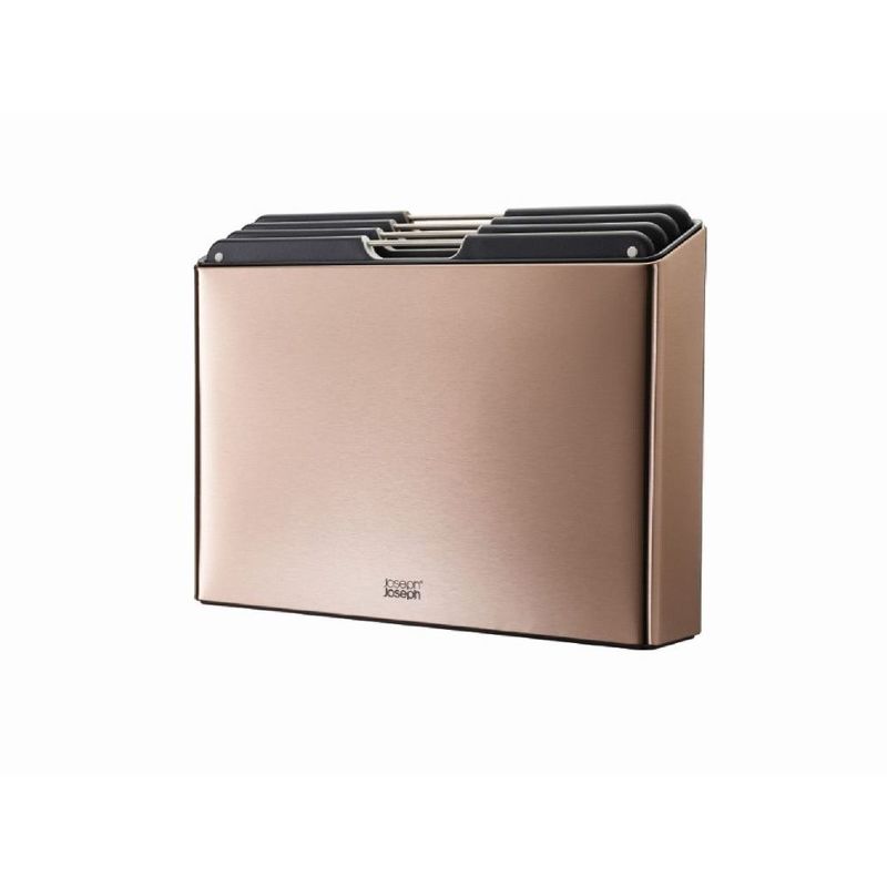 Joseph Joseph Folio Chopping Board Set Rose Gold Large Joseph Joseph Folio Chopping Board Set Rose Gold Large