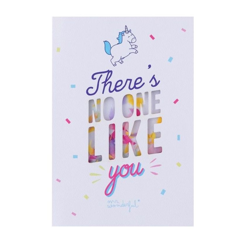Birthday Greeting Card There's No One LIKe You (12 x 18cm)