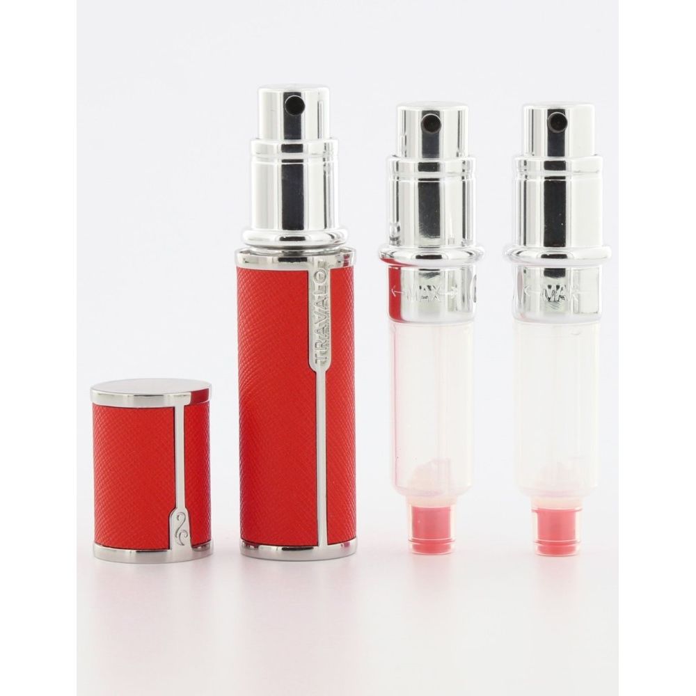 Travalo Milano Refillable Perfume Bottle Set Red