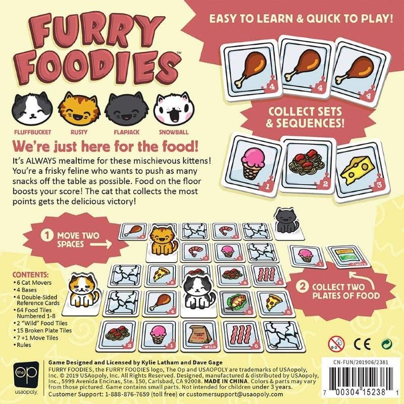 The Op Games Furry Foodies Game