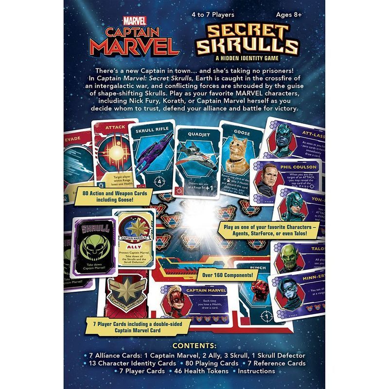The Op Games Captain Marvel Secret Skrulls Game