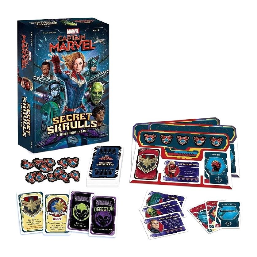 The Op Games Captain Marvel Secret Skrulls Game