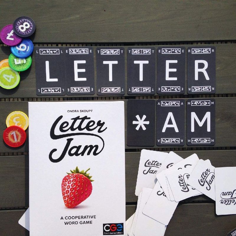 Czech Games Edition Letter Jam Game