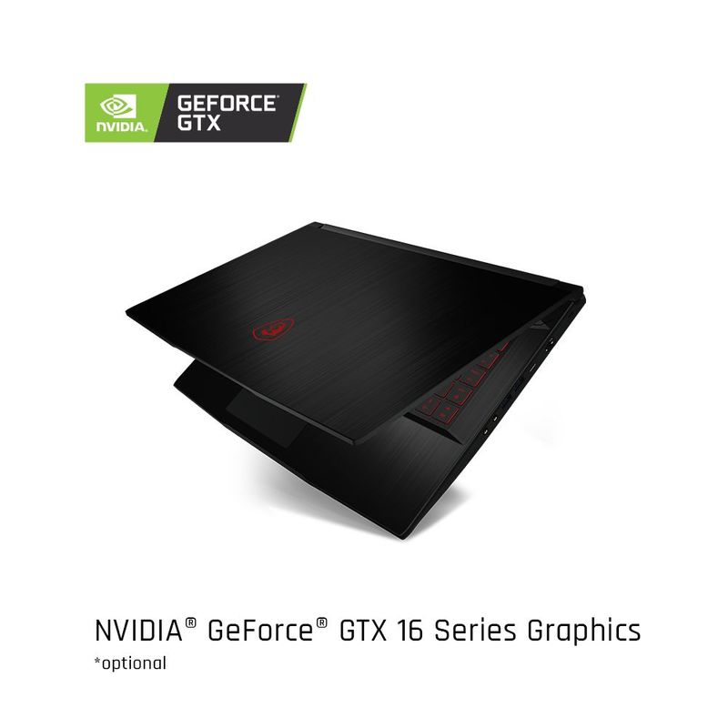 MSI GF63 Thin 10SCSR-016 Gaming Laptop i7-10750H/2.60 GHz/16GB/512GB SSD/GeForce GTX 1650 Ti 4GB/15 inch FHD/120Hz/Windows 10