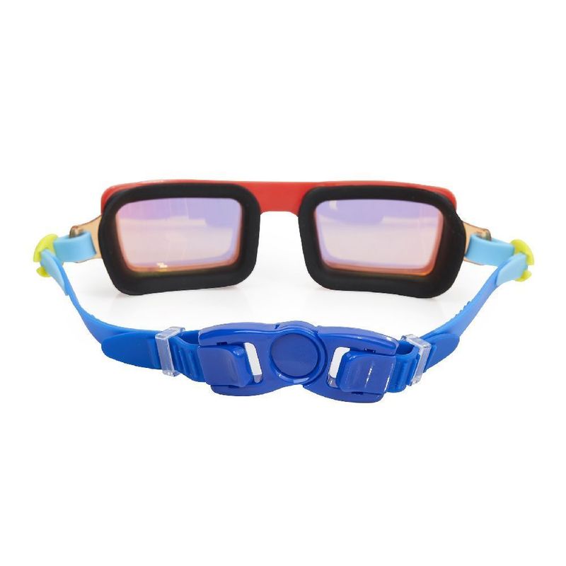 Bling2O Swimming Goggles Electric 80's Retro Red