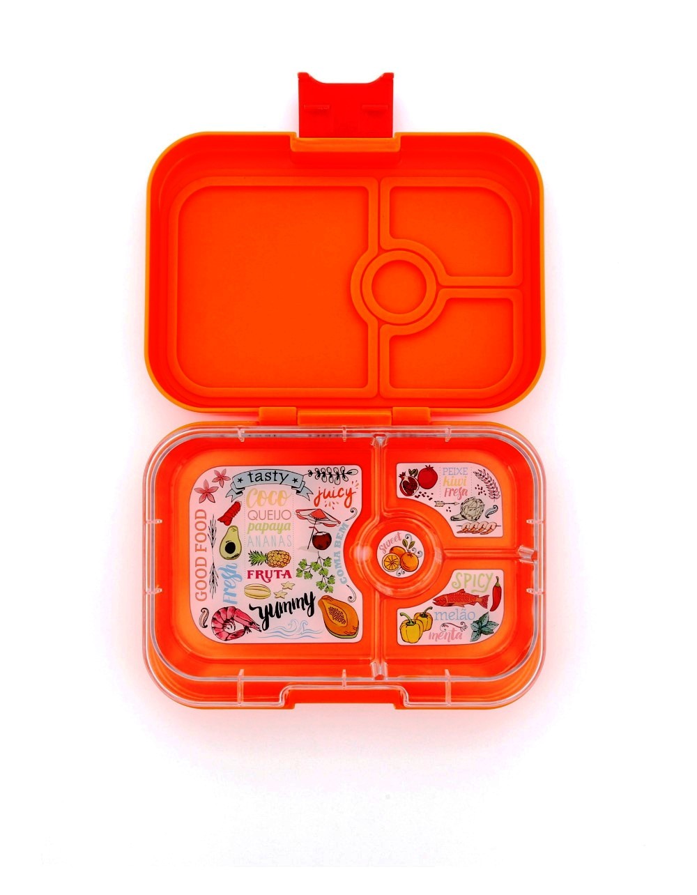 Yumbox Papaya Yumbox Panino Lunchbox (4 Compartments)