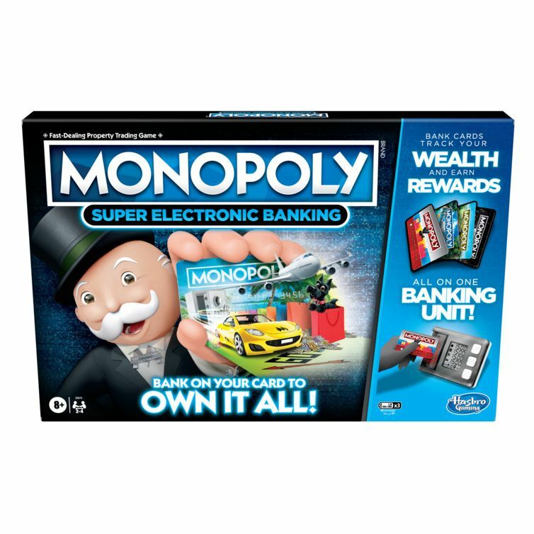 Hasbro Monopoly Super Electronic Banking Game